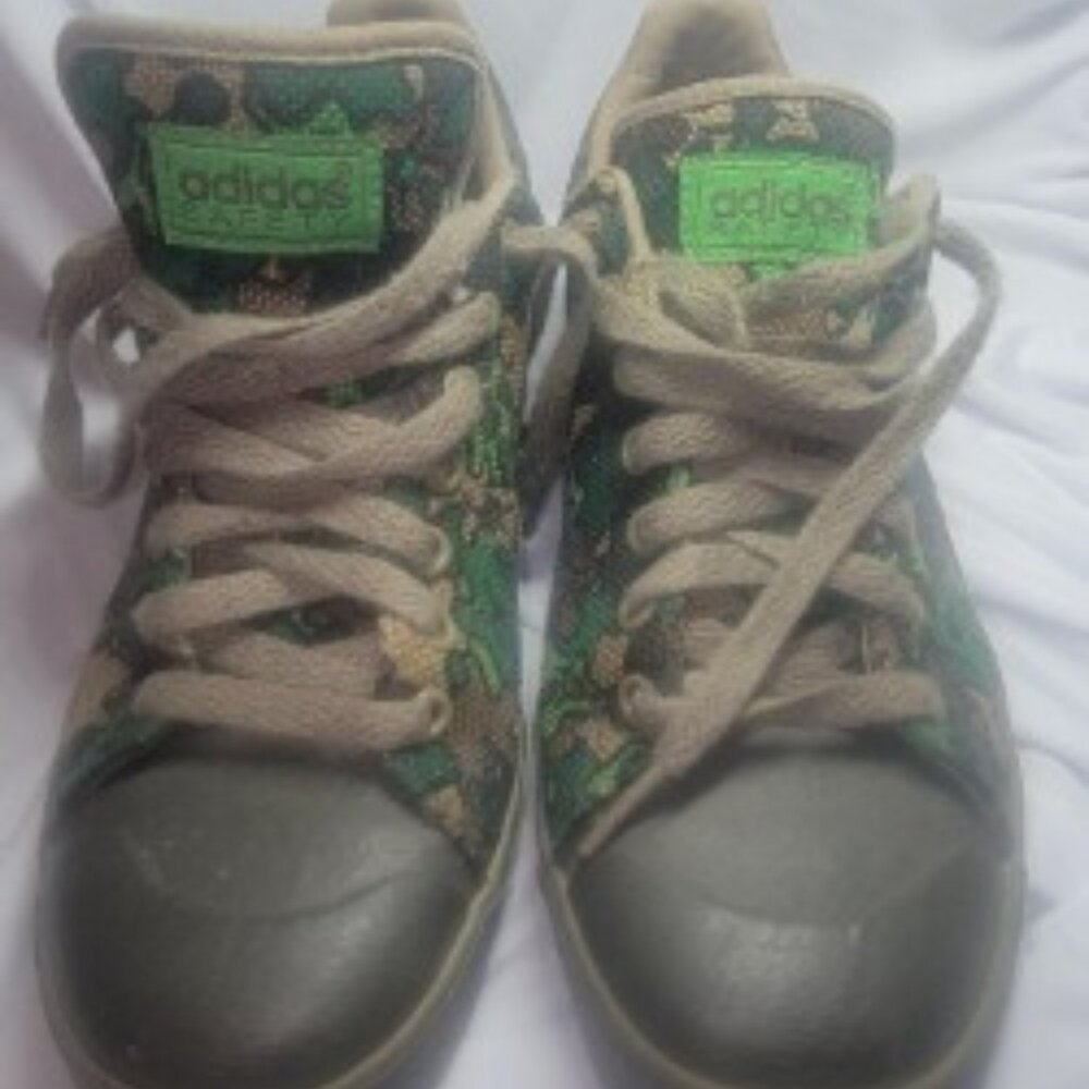 Adidas Stan Smith Safety Camo Sneakers | 2006 | Size 8 | Rare